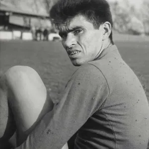 Uruguay Footballer Ruben Soria in Training Print (1962) Uruguay Footballer Ruben Soria in Training Print (1962)