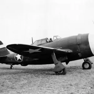 U.s Facility Visit. No 3, new U.s fighter the P47. March 1943