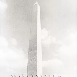USA / United States of America Washington D. C. The Washington Monument