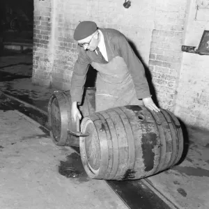 Using tools that have not changed for generations, Mr Harold George makes his inspection Using tools that have not changed for generations, Mr Harold George makes his inspection