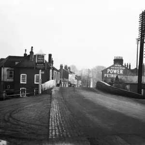 Uxbridge Print: Grand Union Canal Bridge Circa 1929
