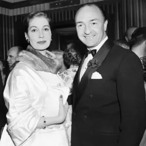 Valerie Hobson and John Profumo at Some Like It Hot Premiere Print Valerie Hobson and John Profumo at Some Like It Hot Premiere Print