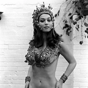 Valerie Leon January 1971 Valerie Leon after gaining the lead role in