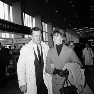 Vanessa Redgrave and Tony Richardson at LAP, 29th January 1964 Print Vanessa Redgrave and Tony Richardson at LAP, 29th January 1964 Print