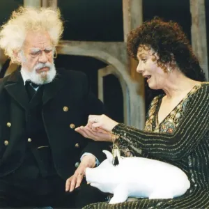 Vanessa Redgrave and Paul Schofield in Heartbreak House by George Bernard Shaw at Theatre