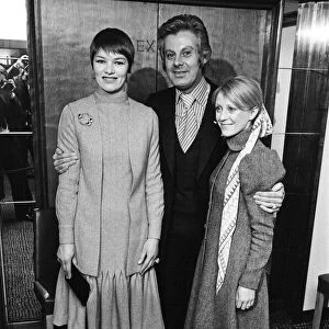 The Variety Club luncheon at the Savoy. Pictured left to right, Glenda Jackson