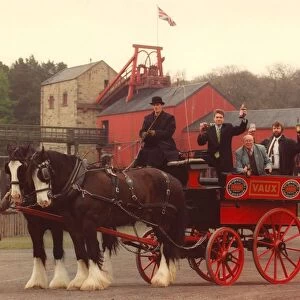 The Vaux carriage which has been donated to Beamish Museum