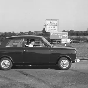 Vauxhall Viva seen here on a road test 22nd September 1963 Local Caption Watscan