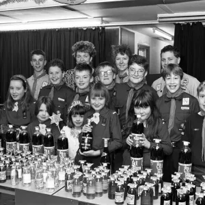 We ve got a lot of bottle... Scouts, Guides and Brownies man the bottle stall We ve got a lot of bottle... Scouts, Guides and Brownies man the bottle stall