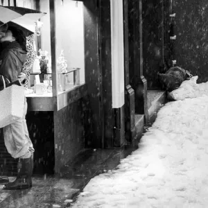 They ve got their love to keep them warm This young couple found love in each others They ve got their love to keep them warm This young couple found love in each others