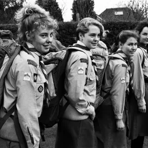 These four venture scouts from the 41st St Phillis group at Birchencliffe are off to These four venture scouts from the 41st St Phillis group at Birchencliffe are off to