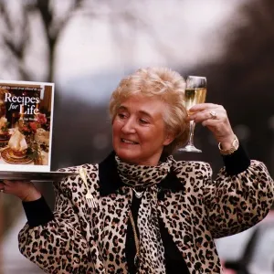 Vera Weisfeld launch her book Recipes for Life toast with glass of champagne leopard skin Vera Weisfeld launch her book Recipes for Life toast with glass of champagne leopard skin