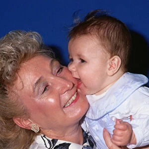 Vera Weisfeldwith babay grandson Michael November 1989