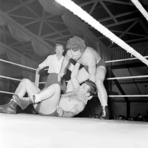 Vic Coleman Boxing Print at Wimbledon Town Hall