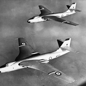 The Vickers-Armstrongs Valiant British four-jet high-altitude bomber The Vickers-Armstrongs Valiant British four-jet high-altitude bomber