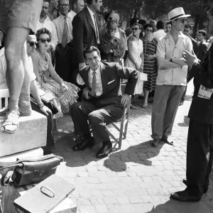 Victor Mature Print, Rome 1956