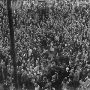 Plaza Victoria, Birmingham, poco después del Sr. Churchill.