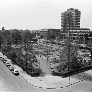 Victoria Square, Middlesbrough. 19th May 1980
