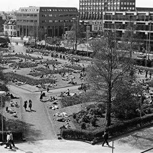 Victoria Square, Middlesbrough. 19th May 1980