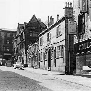 Victoria Street seen from Queen Street, Huddersfield Circa June 1965