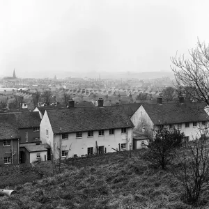 View of Barnstaple, North Devon. 9th January 1966 View of Barnstaple, North Devon. 9th January 1966