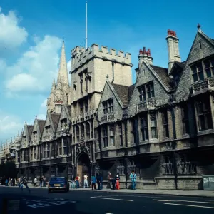 A view of Brasenose college in Oxford, 1973 A view of Brasenose college in Oxford, 1973