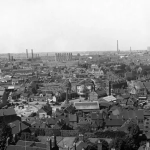 A view of Coventry City centre, which shows Trinity Street under construction circa 1936 A view of Coventry City centre, which shows Trinity Street under construction circa 1936