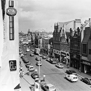 A view of Friar Street, Reading. 29th July 1986