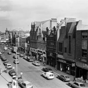 Vue de la rue du Frère, Reading. 29 juillet 1986. Vue de la rue du Frère, Reading. 29 juillet 1986.