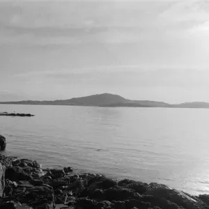 View looking out from Eriskay, Island in the Outer Hebrides. 5th february 1988 View looking out from Eriskay, Island in the Outer Hebrides. 5th february 1988