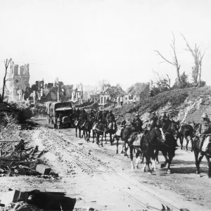 A View of Menin Gate Print, Ypres, Belgium 1918 A View of Menin Gate Print, Ypres, Belgium 1918