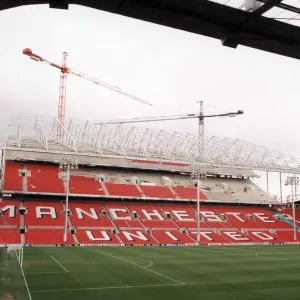 View of Old Trafford's New Stand Print, 1996