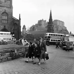Views of Edinburgh, Scotland. September 1954 Views of Edinburgh, Scotland. September 1954