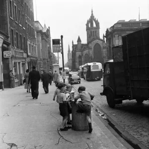 Views of Edinburgh, Scotland, September 1954 Views of Edinburgh, Scotland, September 1954