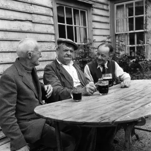 Views in the Essex village of Latchingdon. Harry Carnochan, 74, Bert Reed, 73 Views in the Essex village of Latchingdon. Harry Carnochan, 74, Bert Reed, 73