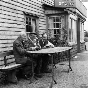 Views in the Essex village of Latchingdon. Harry Carnochan, 74, Bert Reed, 73 Views in the Essex village of Latchingdon. Harry Carnochan, 74, Bert Reed, 73