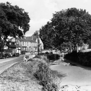 Vintage Print of Great Ayton, North Yorkshire, 1949 Vintage Print of Great Ayton, North Yorkshire, 1949