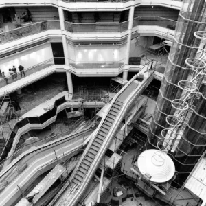 West Orchards Shopping Centre Print, 2nd April 1991