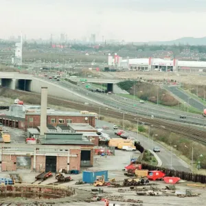Views. Thornby Rail Depot. 31st March 1995. Feature, Graystone White & Sparrow