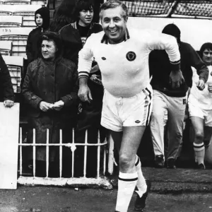 Doug Ellis Takes the Pitch: A 1975 Print from Villa Park
