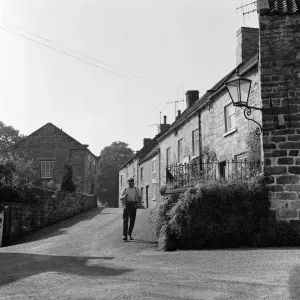 Village scenes in Hornby in Hambleton, North Yorkshire. 1971 Village scenes in Hornby in Hambleton, North Yorkshire. 1971