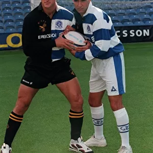Vinnie Jones Football August 98 QPR Player manager turned actor at the launch of