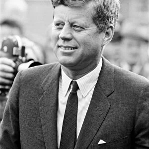 The visit of American President John F Kennedy to England. 29th June 1963