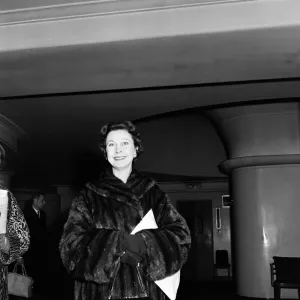 Vivien Leigh pictured at the Opera House, Manchester, where she was appearing in the play Vivien Leigh pictured at the Opera House, Manchester, where she was appearing in the play