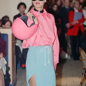 Vivienne Westwood fashion collection show at Tall Orders, Soho, London. October 1991