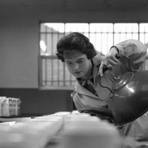 Vivyan Barton at Ty-phoo Tea Factory Print, 1960