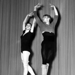 Vladimir Vasiliev rehearsing School of Ballet'with Nina Tomfeyeva yesterday Vladimir Vasiliev rehearsing School of Ballet'with Nina Tomfeyeva yesterday