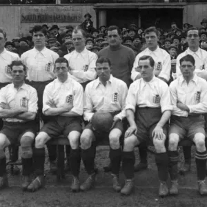 1921 Wales vs England Print at Ninian Park 1921 Wales vs England Print at Ninian Park
