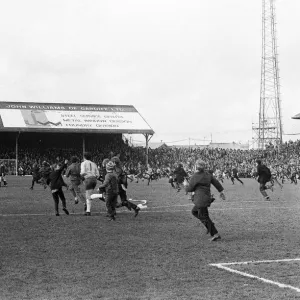 Wales 1-1 England, Home International Championship, Ninian Park, Sloper Road, Cardiff