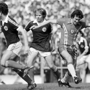 Wales 3-0 Scotland, British Championship match at Ninian Park, Saturday 19th May 1979 Wales 3-0 Scotland, British Championship match at Ninian Park, Saturday 19th May 1979